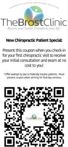 image of first chirorpactic visit coupon